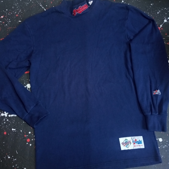 Majestic Other - Cleveland Indians vintage 90s turtleneck sweater